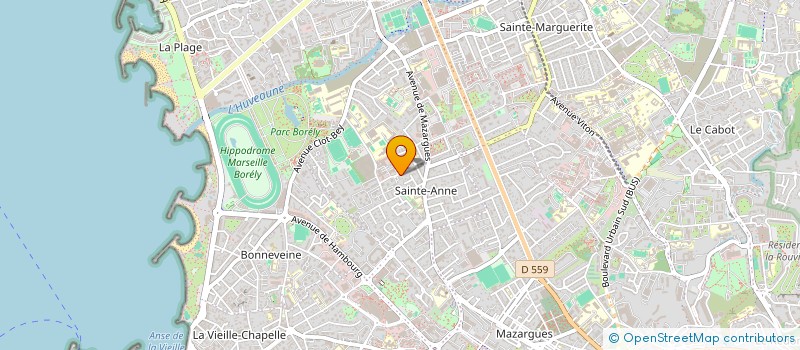 localisation de l'entreprise COPRO CLOS DES TREILLES à MARSEILLE