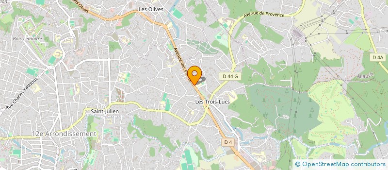 localisation de l'entreprise COPRO CLOS MARIONNE à MARSEILLE