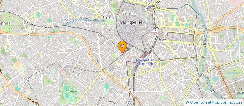 localisation de l'entreprise COPRO *DEUX R GALAVIELLE à MONTPELLIER