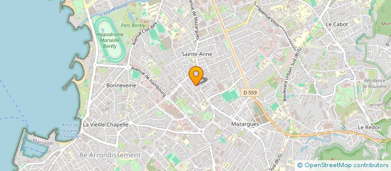 localisation de l'entreprise COPRO DU SAINT FRANCOIS à MARSEILLE
