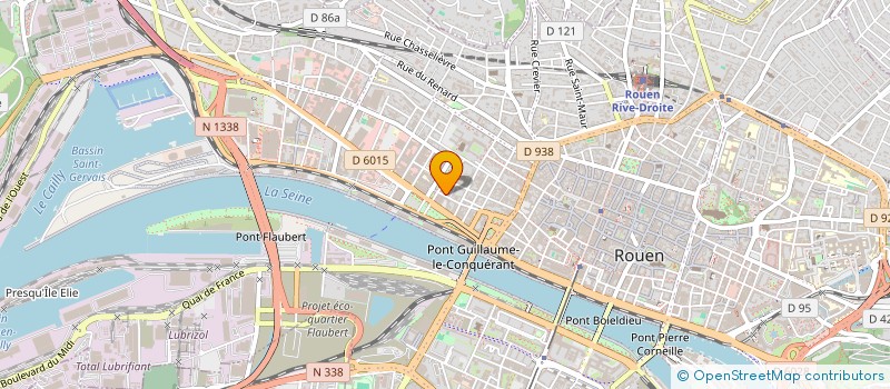 localisation de l'entreprise COPRO DUGAY TROUIN à ROUEN