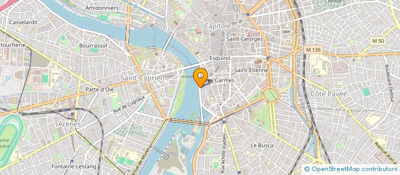 localisation de l'entreprise COPRO ELEC à TOULOUSE