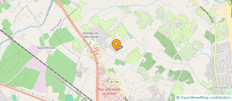 localisation de l'entreprise COPRO *ESPACES DES ALBERES  ARGELES SUR MER