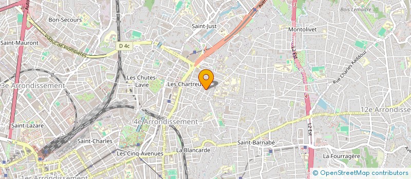localisation de l'entreprise COPRO ESPLANADE BAT G à MARSEILLE