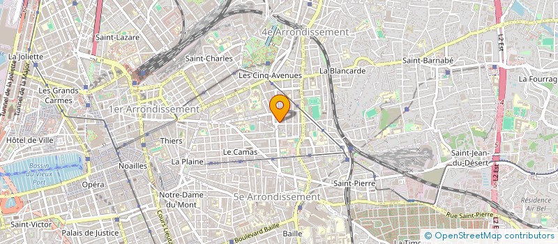 localisation de l'entreprise COPRO FINAUD à MARSEILLE