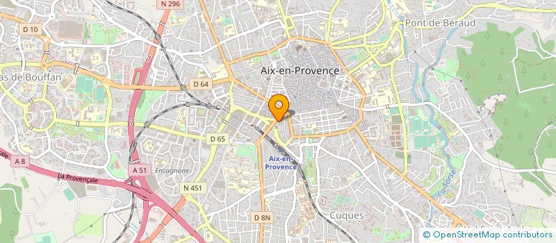 localisation de l'entreprise COPRO FONTAINE BELLE 2 AV DES BELGES à AIX-EN-PROVENCE
