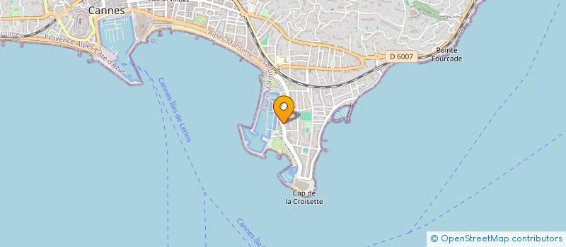 localisation de l'entreprise COPRO GARAG PRIVE GALER FLEURI  CANNES