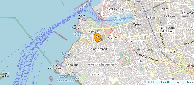 localisation de l'entreprise COPRO GARAGE CRINAS  MARSEILLE