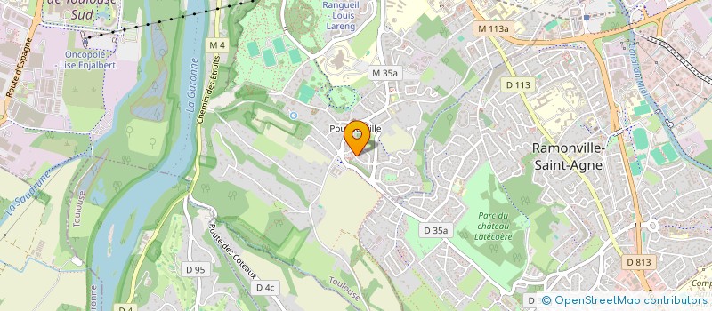 localisation de l'entreprise COPRO HAMEAU POUVOURVILLE E.F à TOULOUSE