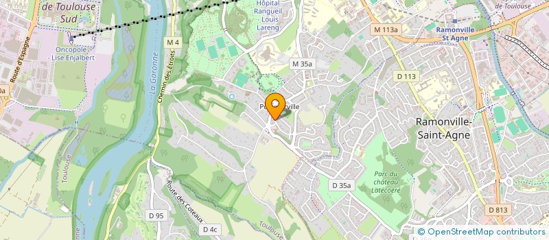 localisation de l'entreprise COPRO HAMEAU POUVOURVILLE I.J à TOULOUSE
