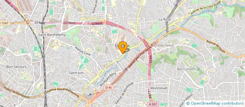 localisation de l'entreprise COPRO HERMOSAN à MARSEILLE