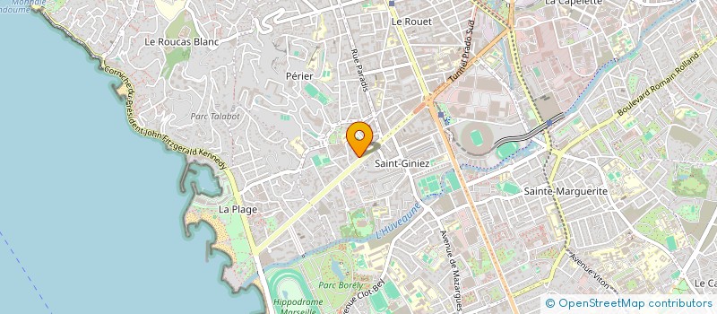 localisation de l'entreprise COPRO ILE DE FRANCE à MARSEILLE
