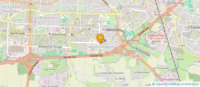 localisation de l'entreprise COPRO IM 11 SQ DE VARSOVIE  RENNES