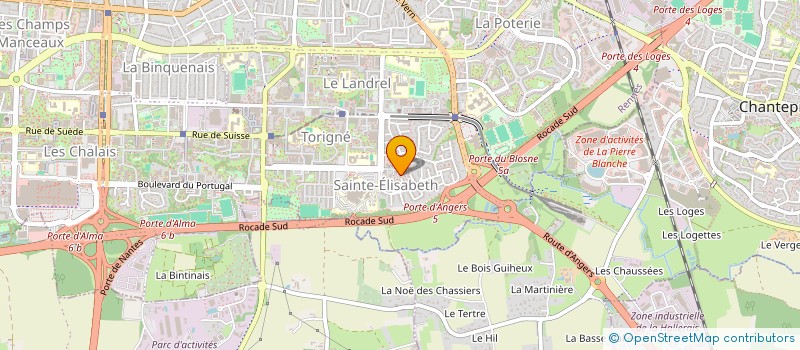 localisation de l'entreprise COPRO IM 7 SQ DE VARSOVIE  RENNES