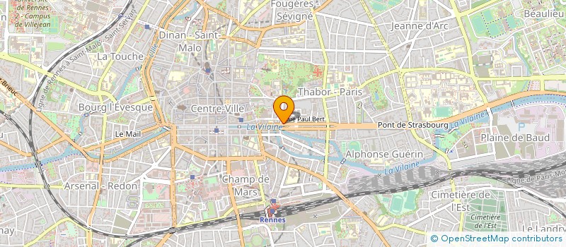 localisation de l'entreprise COPRO IM AV BRIAND  RENNES