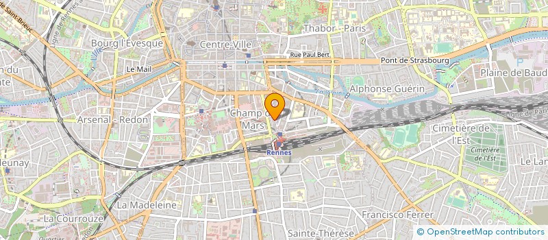 localisation de l'entreprise COPRO IM AV JANVIER  RENNES