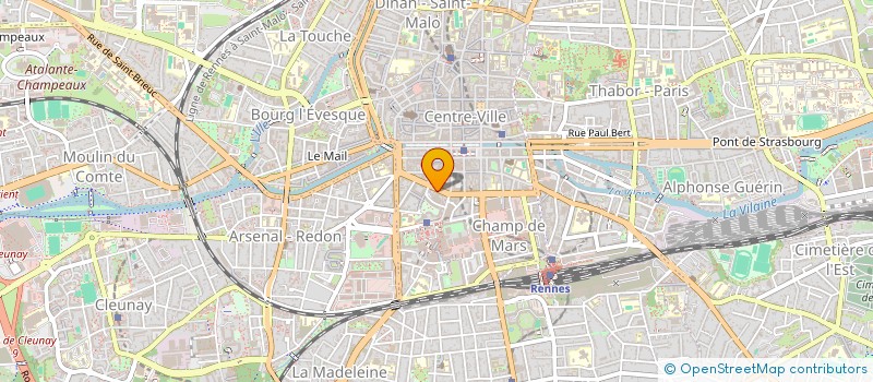 localisation de l'entreprise COPRO IM BD LIBERTE  RENNES