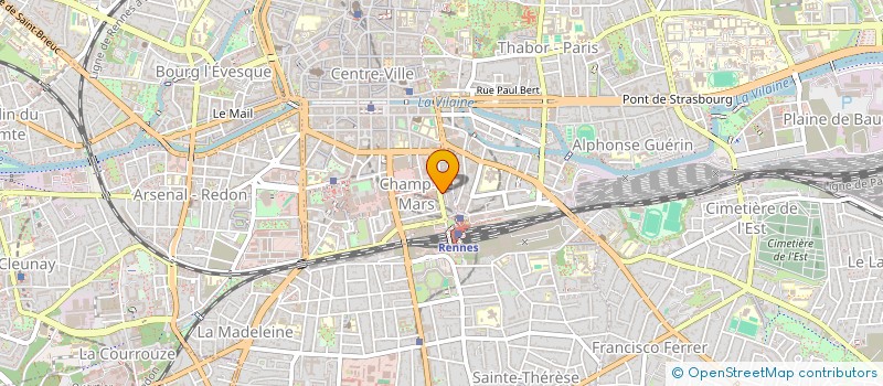 localisation de l'entreprise COPRO IM BD MAGENTA  RENNES