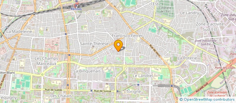 localisation de l'entreprise COPRO IM LA FORGERIE  RENNES