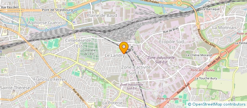 localisation de l'entreprise COPRO IM LA PERGOLA  RENNES