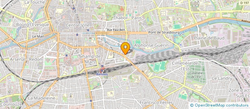 localisation de l'entreprise COPRO IM LE LAENNEC  RENNES