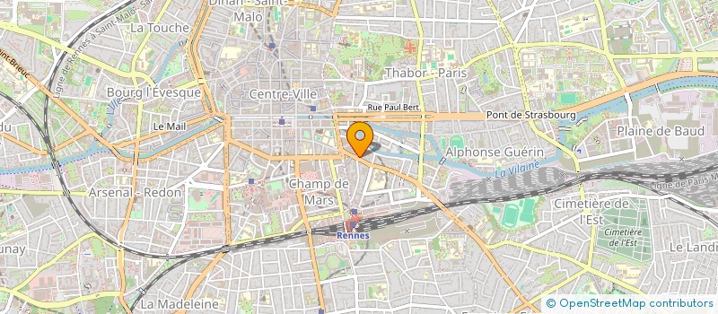 localisation de l'entreprise COPRO IM R DUHAMEL  RENNES