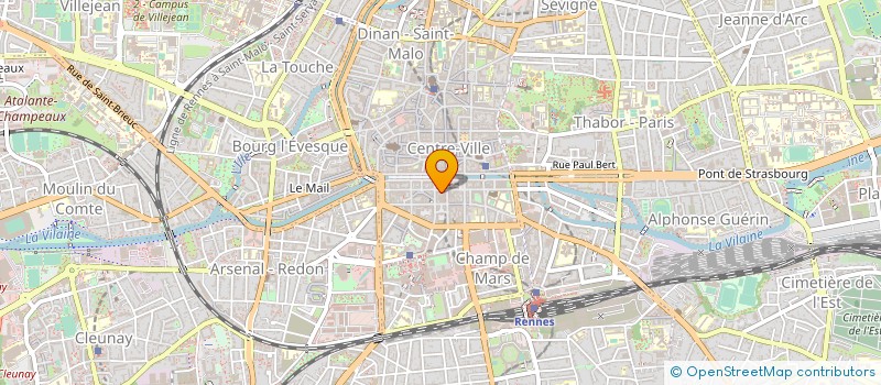 localisation de l'entreprise COPRO IM R LAFAYETTE  RENNES