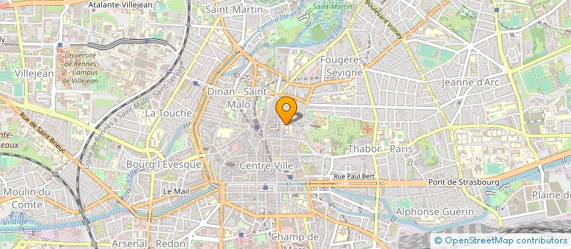 localisation de l'entreprise COPRO IM R ST MELAINE  RENNES