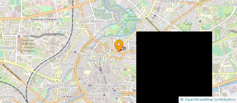 localisation de l'entreprise COPRO IM R VINCENNES  RENNES