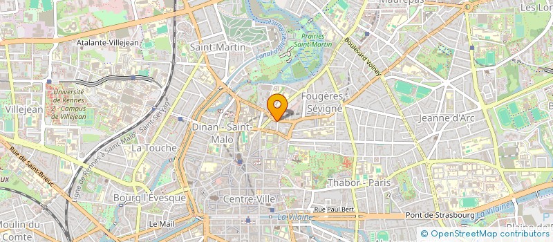 localisation de l'entreprise COPRO IM R VINCENNES  RENNES