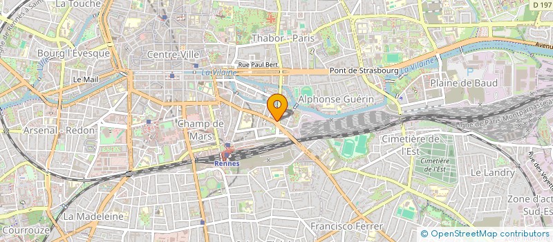 localisation de l'entreprise COPRO IM RUE ST HELIER 83 RES JAOUEN  RENNES