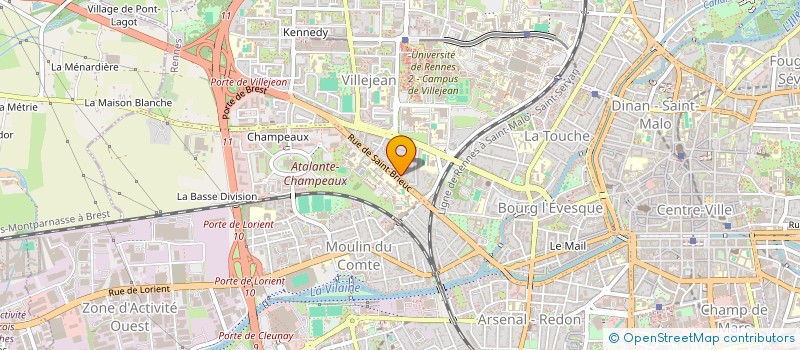 localisation de l'entreprise COPRO IM TAMARIS  RENNES