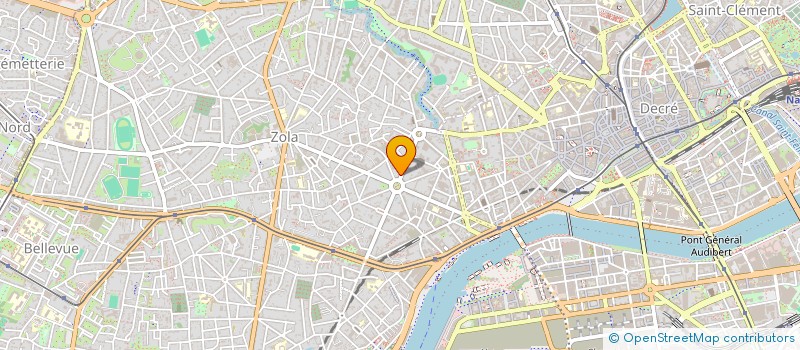 localisation de l'entreprise COPRO IMB 38 BD PAUL LANGEVIN  NANTES