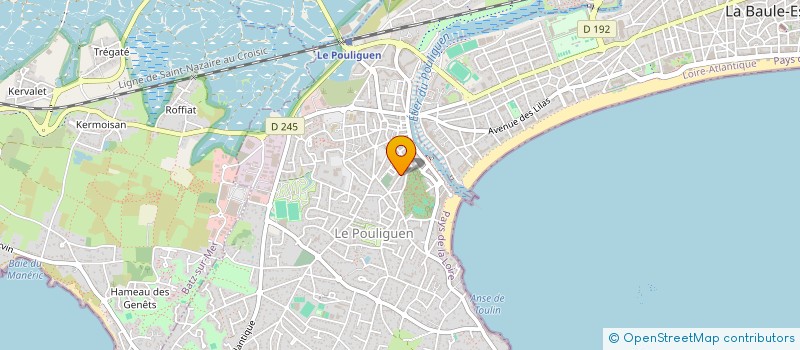 localisation de l'entreprise COPRO IMB  LE POULIGUEN