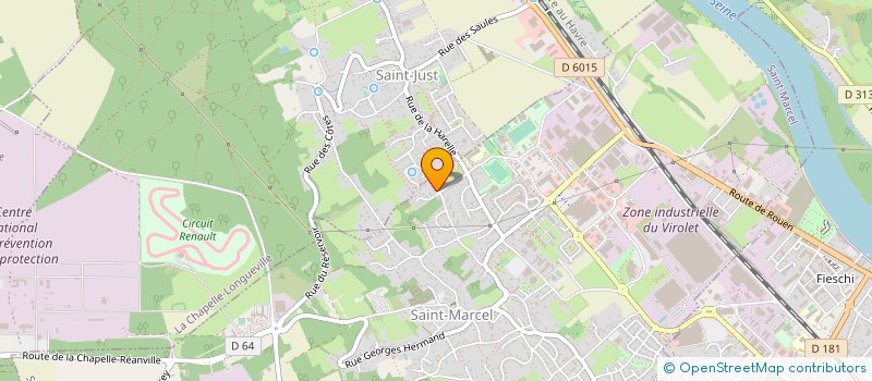 localisation de l'entreprise COPRO IMB CORNOUILLIERES à SAINT-MARCEL