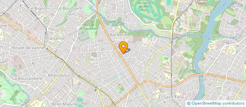 localisation de l'entreprise COPRO IMB L'OCTROI DU CENS à NANTES