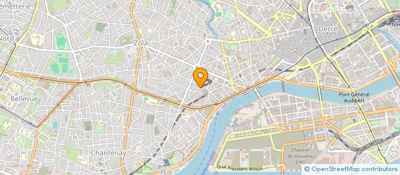 localisation de l'entreprise COPRO IMB RESIDENCE ESPLANADE ST AIGNAN  NANTES