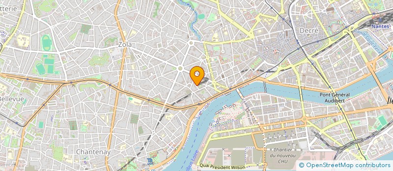 localisation de l'entreprise COPRO IMB RESIDENCE SQUARE VALENTIN  NANTES