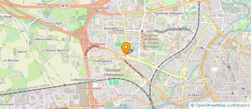 localisation de l'entreprise COPRO IMM OCCITANIA SP  RENNES