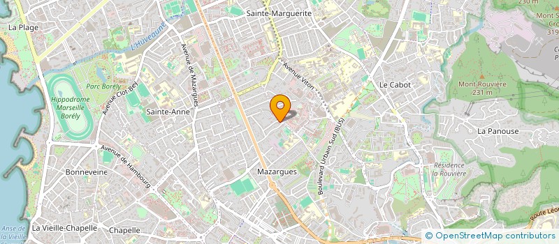 localisation de l'entreprise COPRO JARDIN DES ESPERIDES à MARSEILLE