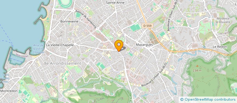 localisation de l'entreprise COPRO JARDINS DE MARSEILLEVEYRE à MARSEILLE