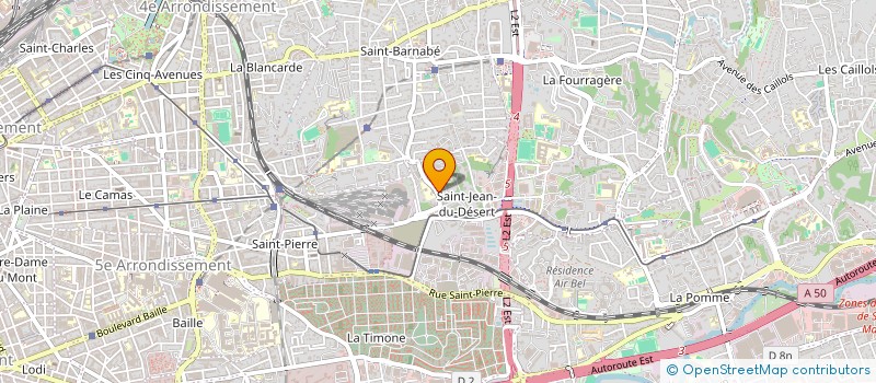 localisation de l'entreprise COPRO LA BOISERAIE à MARSEILLE