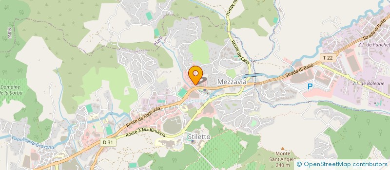 localisation de l'entreprise COPRO LA CHENAIE F  AJACCIO