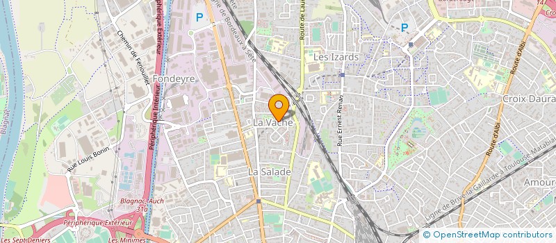 localisation de l'entreprise COPRO LA COMMANDERIE à TOULOUSE