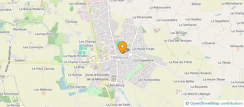 localisation de l'entreprise COPRO LA COMMERAIE 2  MELESSE