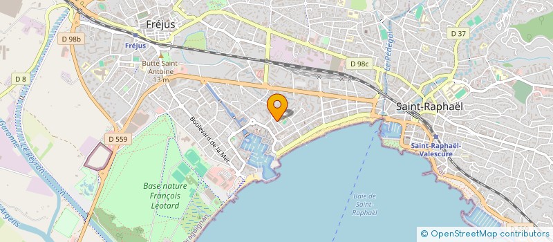 localisation de l'entreprise COPRO LA CROIX DU SUD 2 à FREJUS