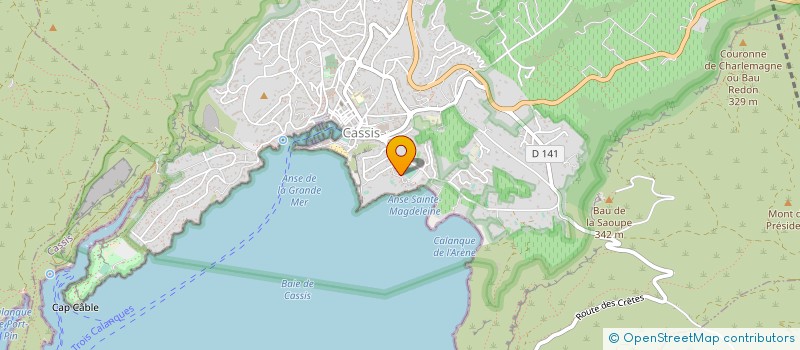 localisation de l'entreprise COPRO LA FAUSTINE  CASSIS