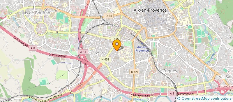 localisation de l'entreprise COPRO LA FIGUIERE à AIX EN PROVENCE