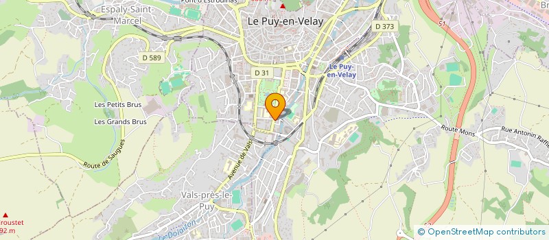 localisation de l'entreprise COPRO LA RESIDENCE  LE PUY-EN-VELAY