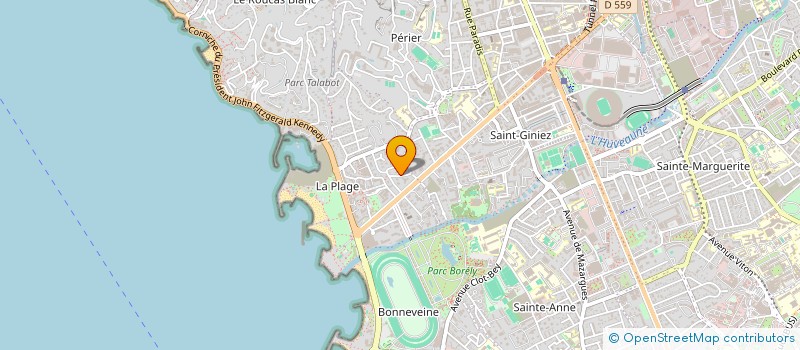 localisation de l'entreprise COPRO LA RIANTE à MARSEILLE